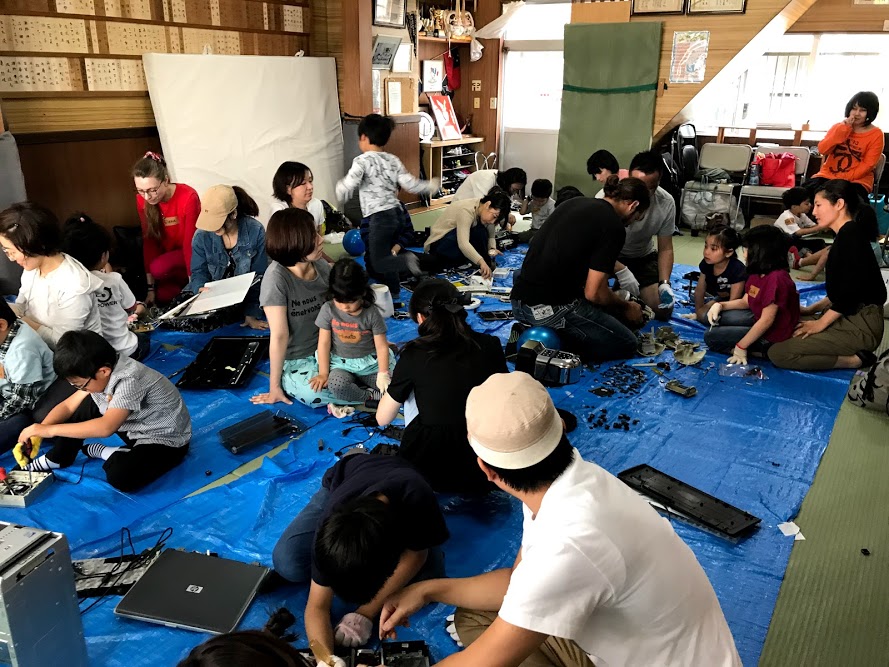 分解アート 英語 大阪